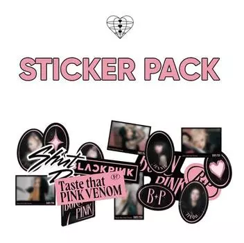 [BPTOUR] НАБОР НАКЛЕЙКОВ BLACKPINK