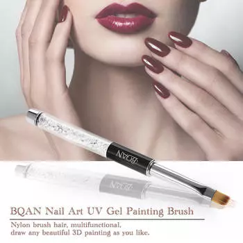 BQAN Nail Art УФ-гель для рисования Ручка 3D Советы Эффект Дизайн Инструменты для рисования ногтей