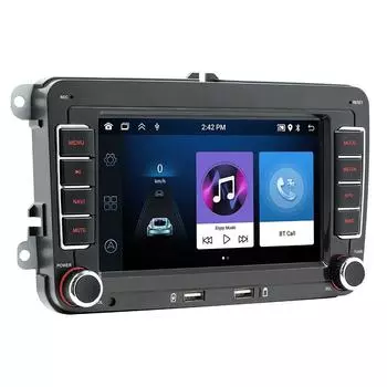 BQCC 7 2Din для Volkswagen Car Stereo Android 13 Quad/Octa Core WIFI GPS BT Wireless Carplay Android Auto Navigation Autoradio