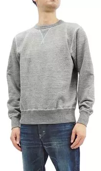 BR65622 Обычная толстовка Толстовка L [Buzz Ricksons] Мужская (Вересковый серый, размер)