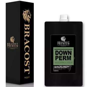 Bra Cost Self Down Perm Healthy Hair + Набор инструментов для лечения, 500 мл, 1 комплект