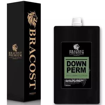 Bra Cost Self Down Perm Healthy Hair + Набор инструментов для лечения, 500 мл, 1 комплект