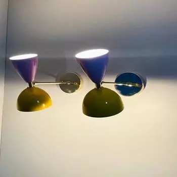 Бра середины 1950-х годов в итальянском стиле Stilnovo Diabolo | Дизайн LELO | Универсальная лампа