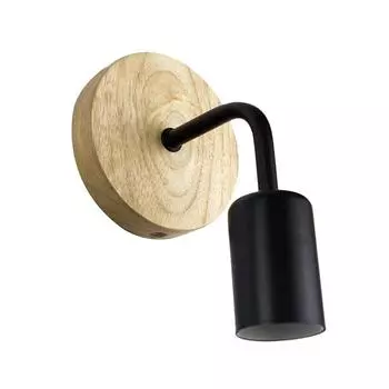 Бра, винтажный промышленный настенный светильник для спальни, гостиной, бара, лампочка E27(Не включено) чёрный