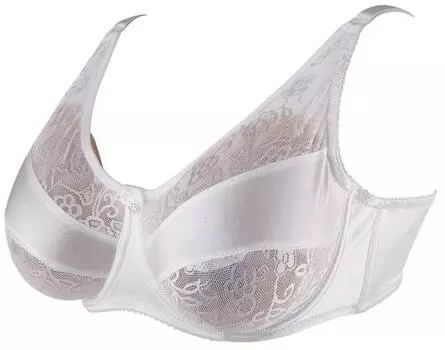 Brace Special Грудной Протез Бюстгальтер Белый M прозрачный