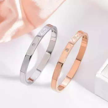 Bracelet Diamond-inlaid Women s Bracelet серебряный