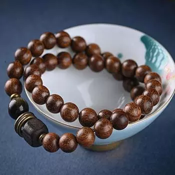 Bracelet Sandalwood Beads Bracelet Unisex Wood Bracelet Chinese Style Bracelet Fashion Jewelry single