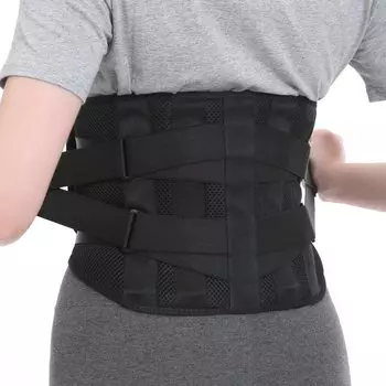 BraceUP Back BraceUP с поясной подушечкой, поддерживающий пояс, корсет для мужчин и женщин (L / XL)