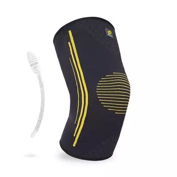 Bracoo KE92 Наколенник Дышащий Эластичный Темно-Серый L & темно-серого