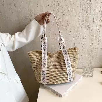 Braided Bag Spring Women s New Hand Tote Bag Commuting Fashion Crossbody Beautiful Personality Shoulder Bag
