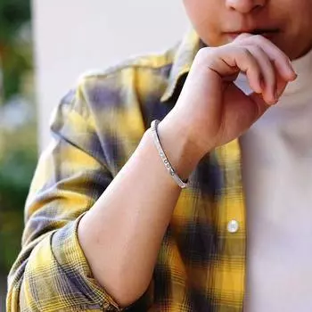 Braided Niche Design Zinc Zinc Alloy Birthday Gift Men Bracelet Fashion Jewelry Retro Hand Strap Men Bangle B