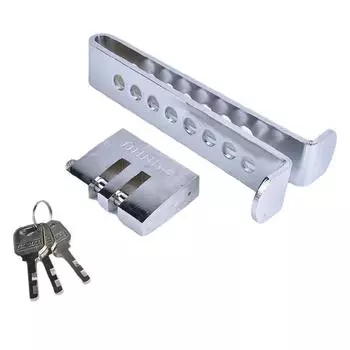Brake Clutch Car Pedal Lock Security Anti Theft Stainless Strong Tool Universal