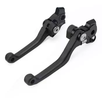 Brake clutch handle-Kawasaki KX250 black (right)