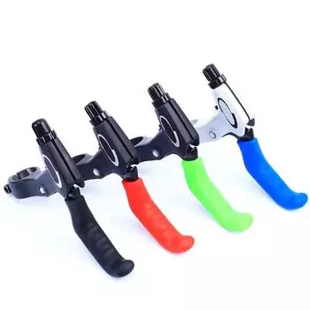 Brake Handle Cover TPR MTB Grips Bicycle Handlebar Protect Cover Anti-slip Bicycle Protective Gear Bike Accessories синий