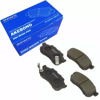 Brake Pad Black Akebono-Brake AN-821WK чёрный