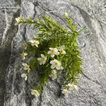 Branch 7 Orchid Silk Flower Bouquet For Wedding Decor Home Centerpiece Table