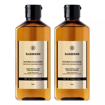 Brand 501 Double Cleanser, 200мл, 2 шт, лучшая мужская косметика Кореи
