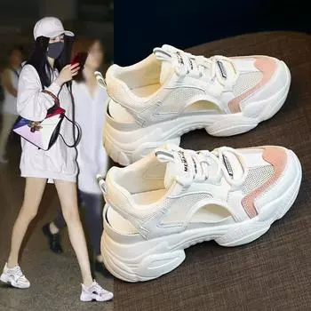 Brand Original Women Hollow-out Casual Sandals Summer Breathable Flat Sneakers Korean Female All-match Beach Sandalias De Mujer 35