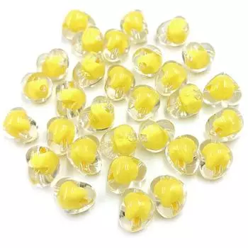 Браслет 10 шт. Акрил для ювелирных изделий Прозрачное ожерелье Сердечниковые бусины персикового цвета Мода Ручная работа DIY Материал Серьги Маркировка зелёный