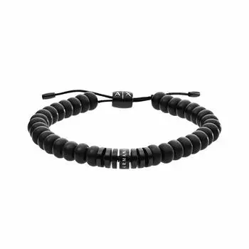 Браслет Armani Exchange Semi Precious Beads Внутренний размер 18x8 мм Длина 185-235 мм / ID