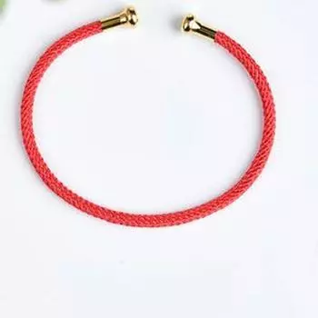 Браслет C-типа Браслет Новинка Браслет DIY Простой браслет Парный Мужской и Женский Дизайн Личности C-образный Браслет Ремешок Red