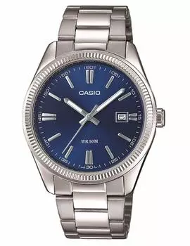 Браслет Casio мужской MTP-1302PD, синий,