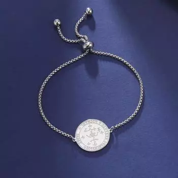 Браслет Dawapara Archangel Michael Sigil для женщин, защита, мужество, сила и сила, амулет, ювелирные изделия древнего царя Соломона