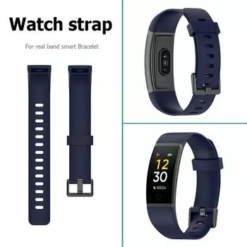 Браслет для часов Водонепроницаемый силиконовый браслет Замена ремешка Доступ к ремешку для часов чёрный