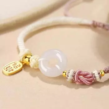 Браслет для пары из стерлингового серебра 925 пробы с пряжкой Tianyu Ping