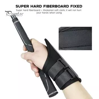 Браслет для запястья для гольфа, тренировочное пособие для качелей, шарнир для запястья для гольфа, тренажер для корректора осанки, браслет, инструмент для тренировки качелей в гольфе, аксессуары для начинающих гольфистов чёрный