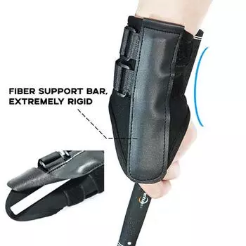 Браслет для запястья для гольфа, тренировочное пособие для качелей, шарнир для запястья для гольфа, тренажер для корректора осанки, браслет, инструмент для тренировки качелей в гольфе, аксессуары для начинающих гольфистов чёрный