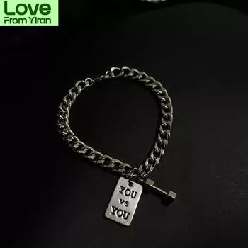 Браслет для женщин, мода, фитнес, маленький браслет с гантелями, мужской браслет с буквами, женский браслет для пар, мода белый