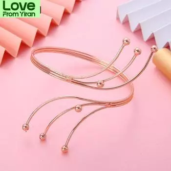 Браслет для женщин, модный многослойный браслет для женщин и мужчин, металлический открытый браслет, повязка на руку античный серебряного