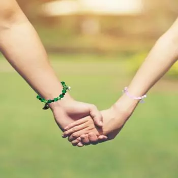 Браслет Evil Music, Браслет Movie Friendship для пары 2 шт. One Size зелёный