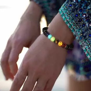 Браслет европейской красоты, популярный лавовый черный вулканический камень, браслет для йоги ручной работы, ювелирные изделия из натурального камня