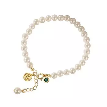 Браслет Fu Pai Beizhu, женское чистое серебро, маленькая интернет-знаменитость в Instagram, браслет холодного ветра, маленькая красная книга, та же рука в стиле ретро Adjustable size