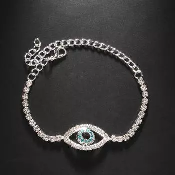 Браслет «Глаз дьявола» Европа и Америка Короткий браслет с бриллиантами на руку