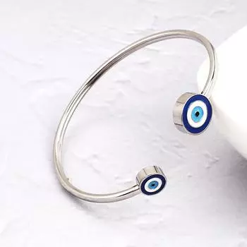 Браслет «Глаз демона» из титановой стали