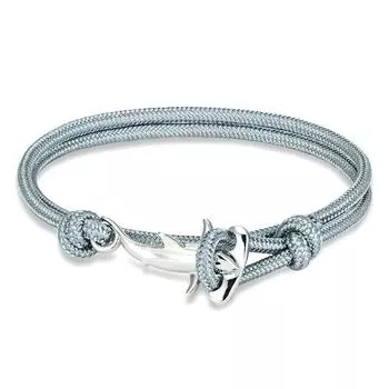 Браслет из акулы-молота в океанском стиле, водонепроницаемый браслет из паракорда для мужчин и женщин, любителей океана, ювелирные изделия, подарки для дружбы