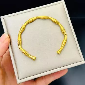 Браслет из бамбука в китайском стиле, женский браслет, ювелирные изделия