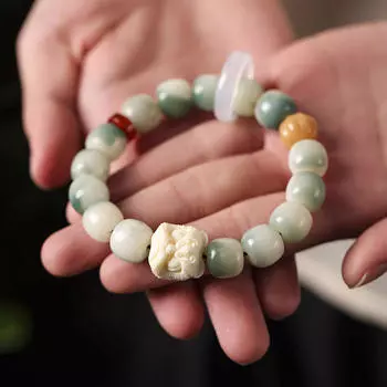 Браслет из бисера Четки Lucky Charm Взрослые женщины Мужчины Медитация заламывание пальца