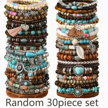 Браслет из бисера на эластичной леске для мужчин и женщин