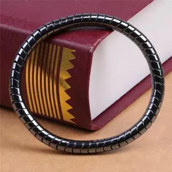 Браслет из граненого черного камня, персонализированный браслет из бисера