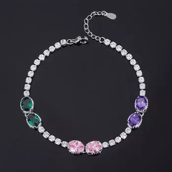 Браслет из искусственного натурального аметиста с драгоценным камнем для женщин, желающих новую любовь