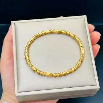 Браслет из круглых бусин в китайском стиле, модный женский браслет, ювелирные изделия