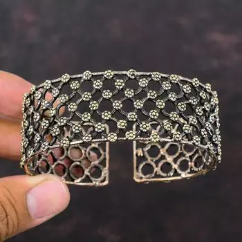 Браслет из медной проволоки Регулируемый браслет-манжета Браслет ручной работы Медные украшения Последний дизайн Манжеты Подарок для матери Ювелирные изделия из проволоки