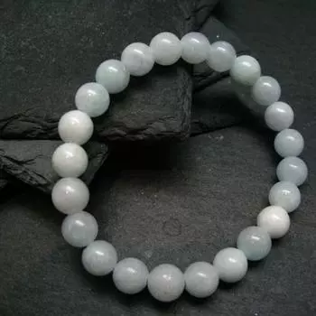 Браслет из настоящего гемиморфита ~ 7,5 дюймов ~6-12 мм круглые бусины 6MM