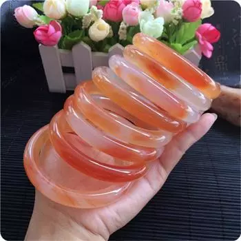 Браслет из натурального агата и изумруда, модный браслет с изумрудом и подвесками, подарок 56MM разноцветный