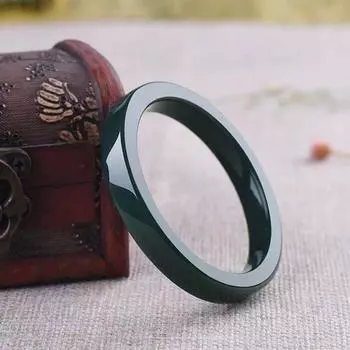 Браслет из натурального хотано-жадеита, модный браслет с изумрудом, браслет из нефрита, женский подарок 56-58mm