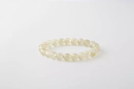 Браслет из натурального камня цитрин 8 мм